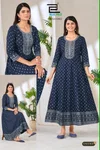 Matka King By Blue Hills Rayon Embroidery Anarkali Kurtis